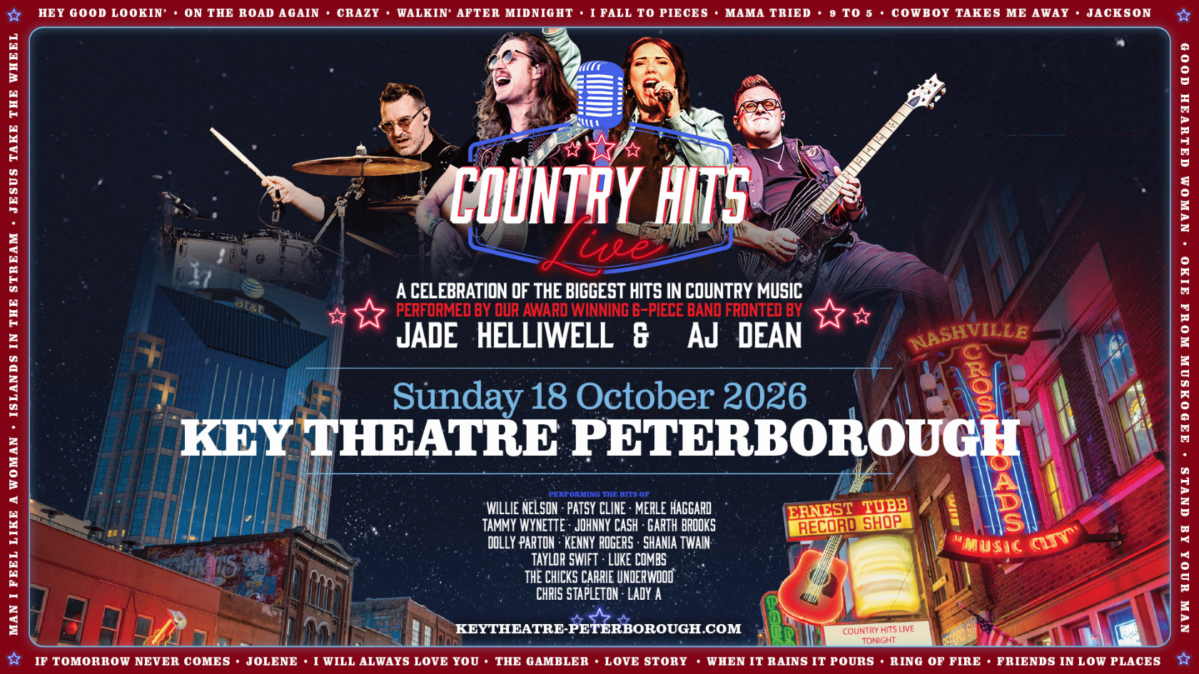 Hit Photo Country Hits Live - Key Theatre, Peterborough