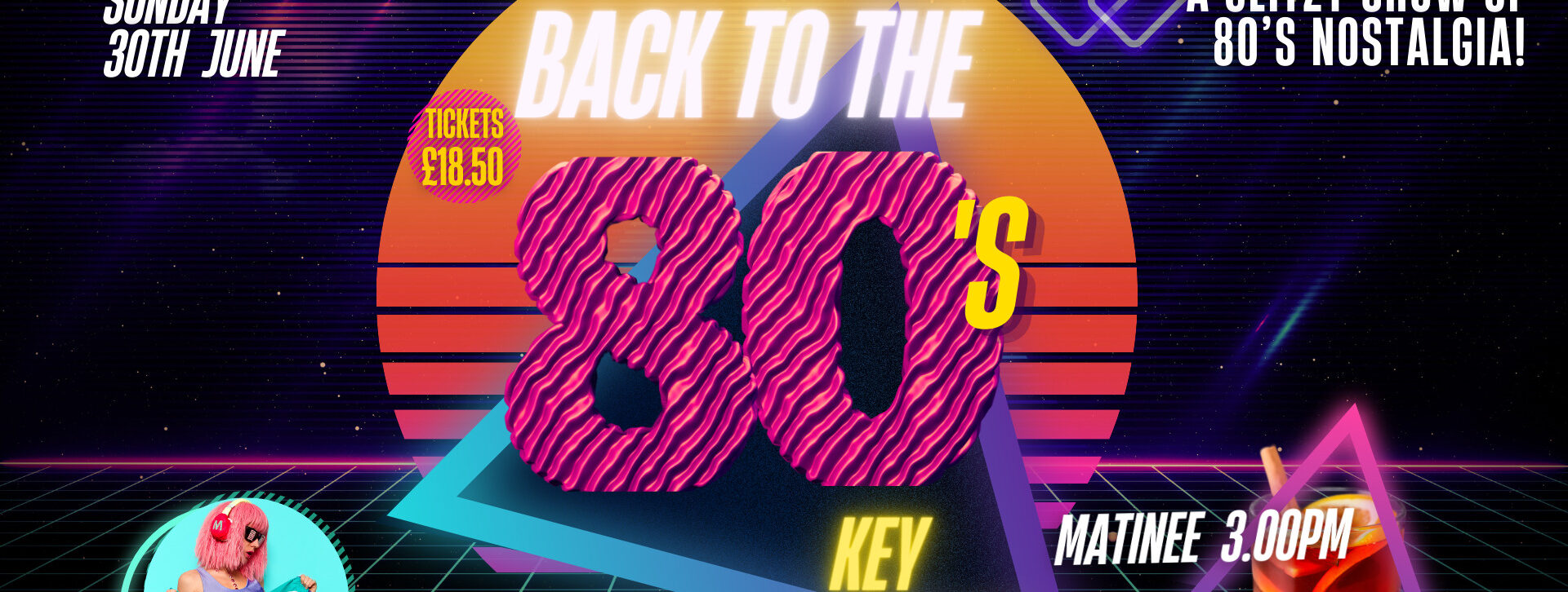 Peterborough Performing Arts Presents BACK TO THE 80&#8217;S