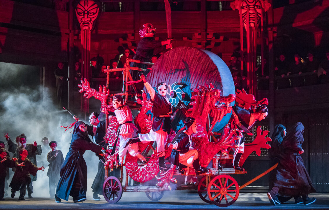 A scene from Turandot by Puccini @ Royal Opera House. Conductor, Dan Ettinger. Directed by Andrei Serban
(Opening 05-07-17)
©Tristram Kenton 07-17
(3 Raveley Street, LONDON NW5 2HX TEL 0207 267 5550  Mob 07973 617 355)email: tristram@tristramkenton.com