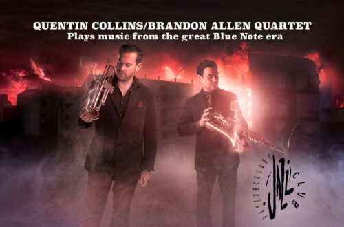 Peterborough Jazz Club: Quentin Collins/Brandon Allen Quartet (QCBA) plays music from the great Blue Note era